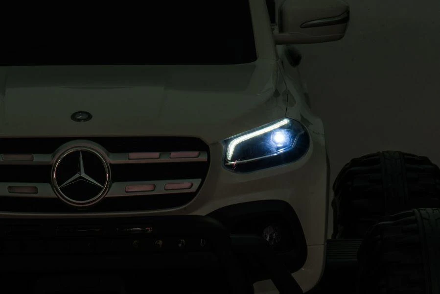Lean Cars Vienvietis vaikiškas elektromobilis Mercedes DK-MT950 4x4, baltas