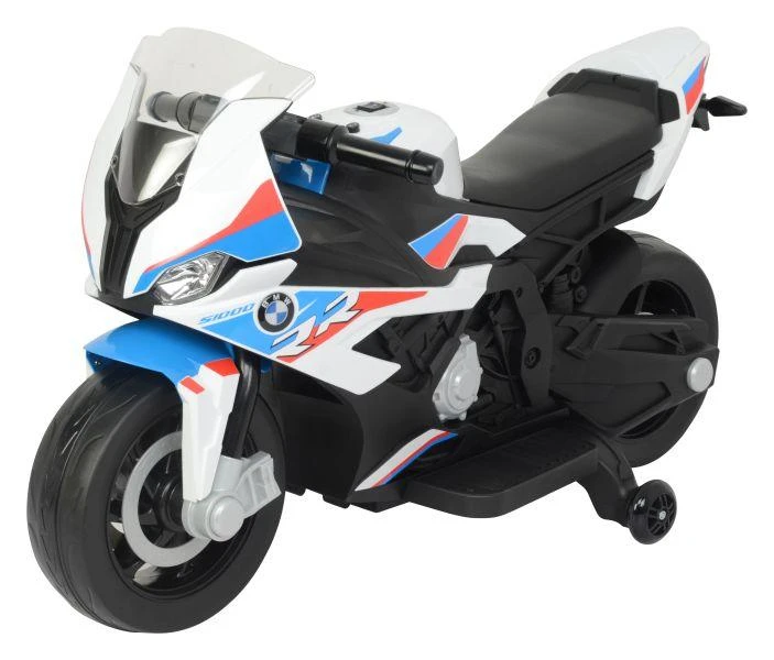 Elektromobilis vaikams Lean Cars BMW S1000RR 2156, baltas
