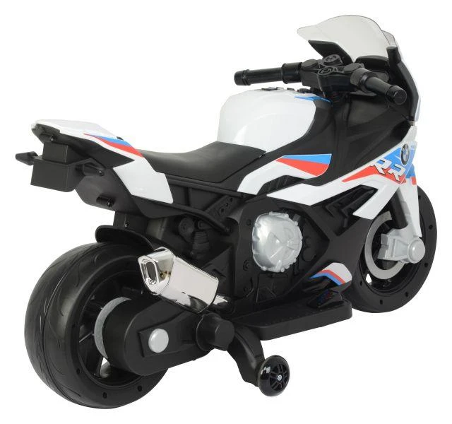 Elektromobilis vaikams Lean Cars BMW S1000RR 2156, baltas