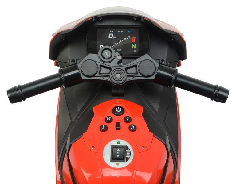 Elektromobilis vaikams Lean Cars BMW S1000RR 2156, raudonas