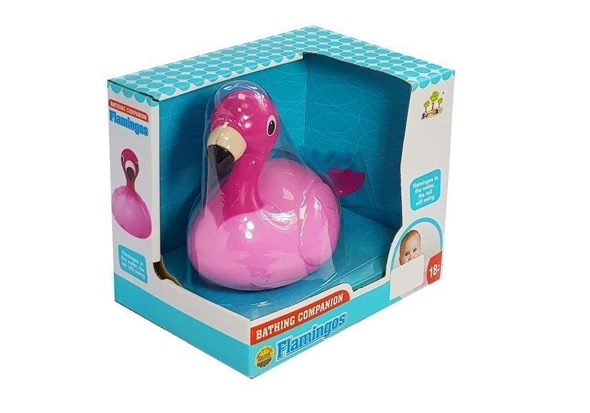 Flamingo formos vonios žaislas Lean Toys, 18 cm
