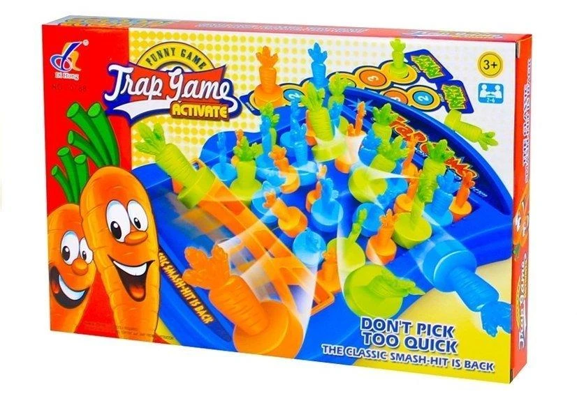 Lean Toys Bėgančios morkos arkadinis žaidimas