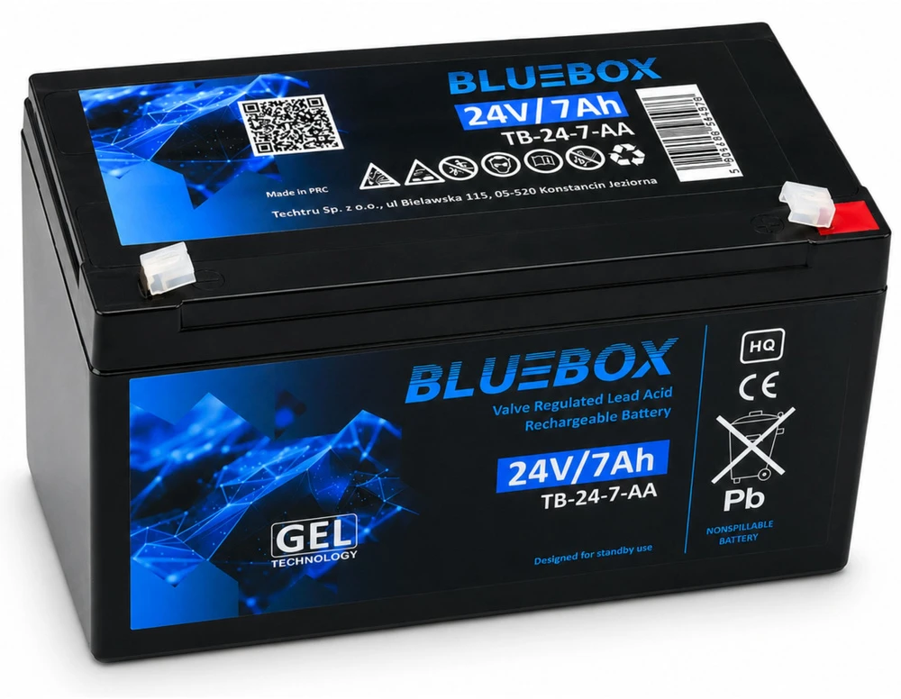 Lean Cars Akumuliatorius BLUEBOX VRLA AGM 24V 7Ah