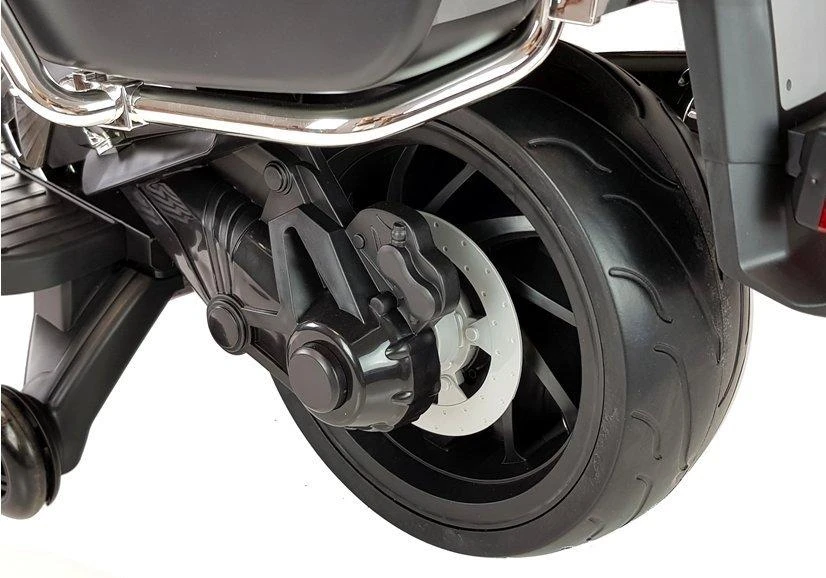 Lean Cars Elektrinis motociklas vaikams BMW R1200 Police, baltas