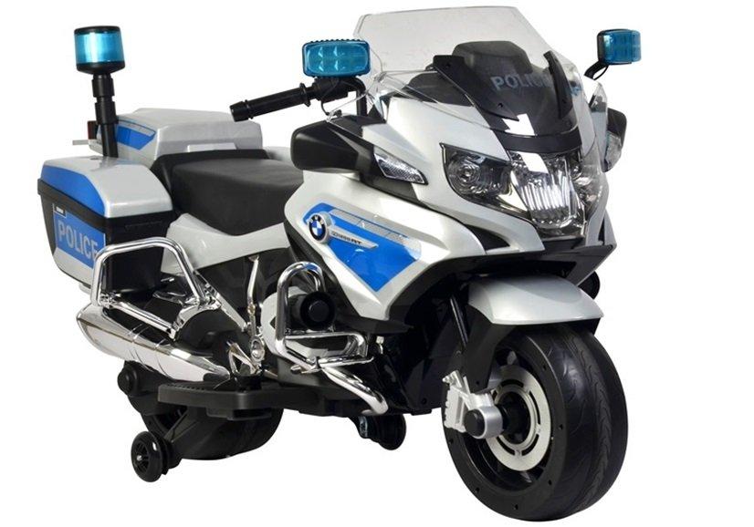 Lean Cars Elektrinis motociklas vaikams BMW, Policija