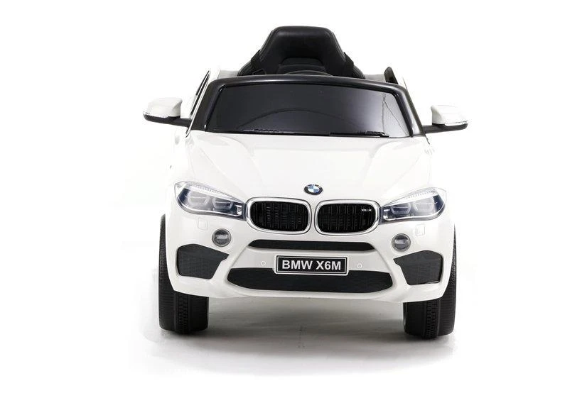 Lean Cars BMW X6 Baltas - Electric Ride On Car
