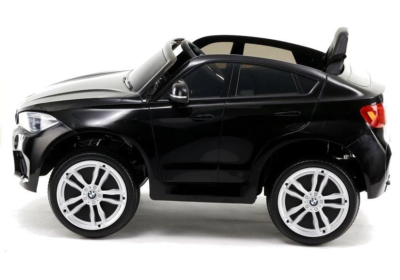 Lean Cars Ride BMW X6 Juodas – elektrinis važiavimas automobiliu