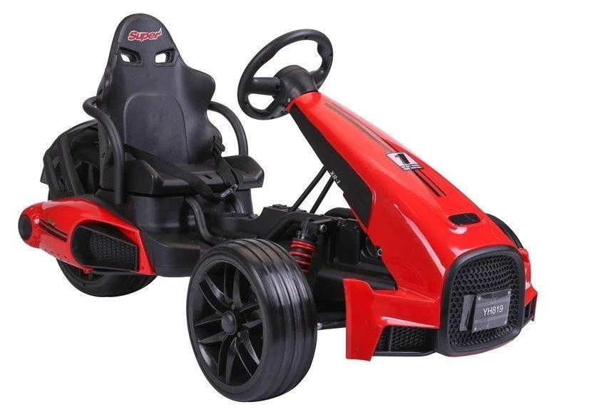 Lean Cars Elektrinis gokartas vaikams CH9939, raudonas