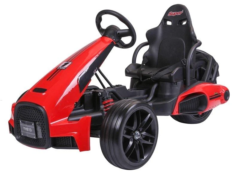 Lean Cars Elektrinis gokartas vaikams CH9939, raudonas