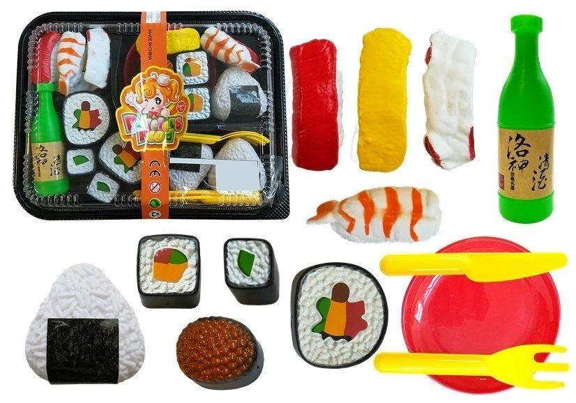 Lean Toys Žaislinis sušių rinkinys vaikams nuo 3 metų