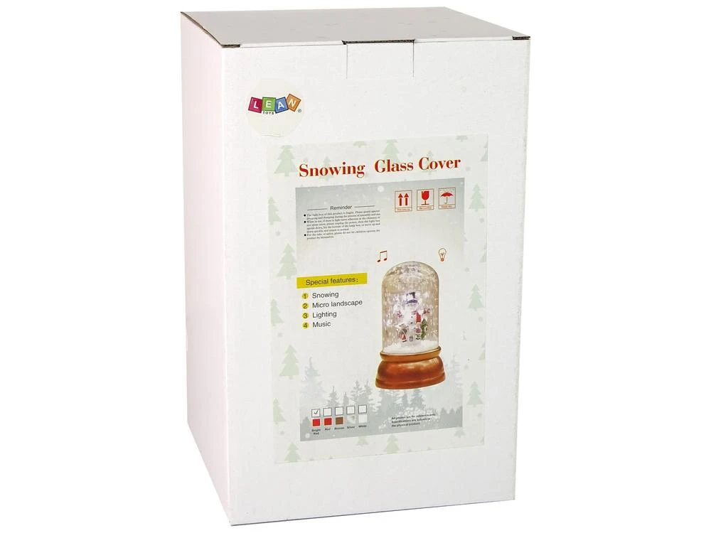 Lean Toys Kalėdinė dekoracija Kupolas, 18 cm skersmens, 32 cm aukščio