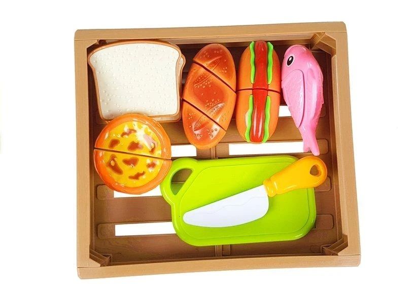 Lean Toys Žaislinis maisto gamybos rinkinys vaikams, 22x20x6 cm