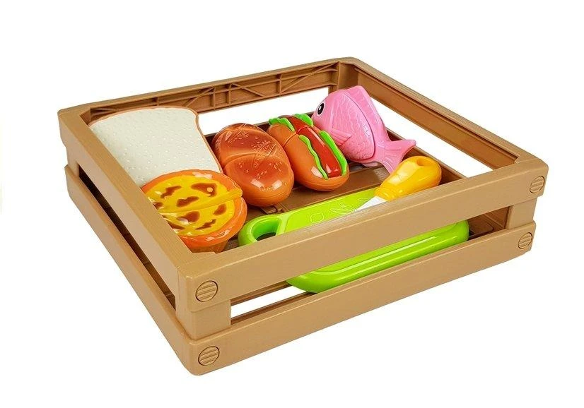 Lean Toys Žaislinis maisto gamybos rinkinys vaikams, 22x20x6 cm