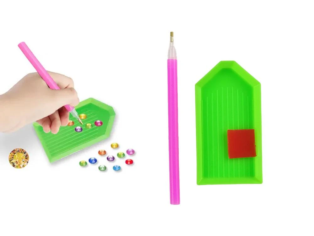 Lean Toys Mozaikos lipdukų rinkinys su vienaragiais ir saldainiais