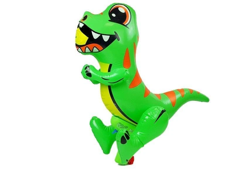 Lean Toys Didelis pripučiamas dinozauro vandens pistoletas