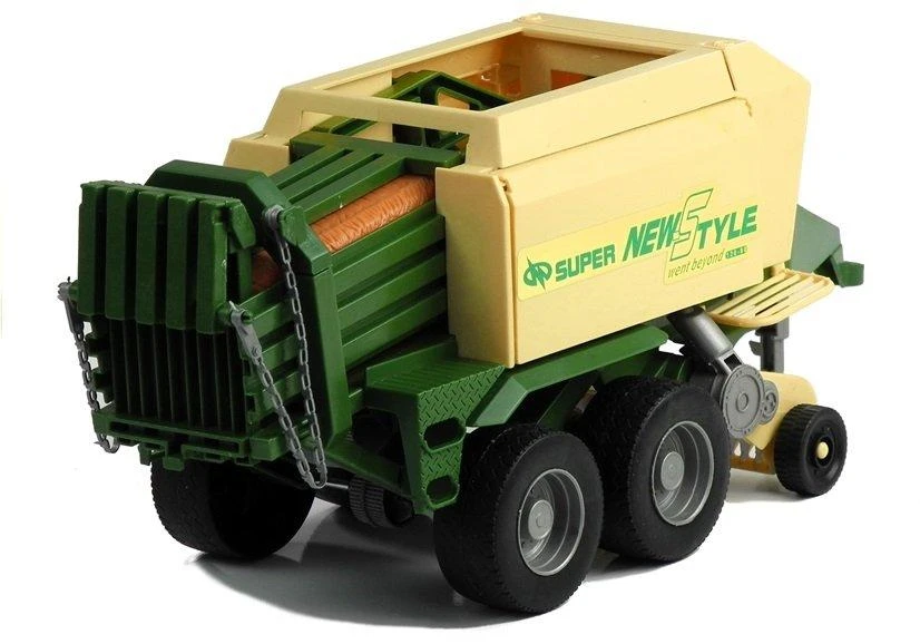 Lean Toys Didelis traktorius su priekaba Žemės ūkio mašina 65 cm