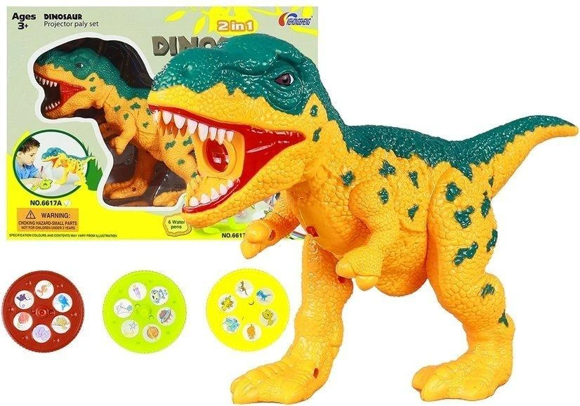 Piešimo projektorius Lean Toys Dinozauras