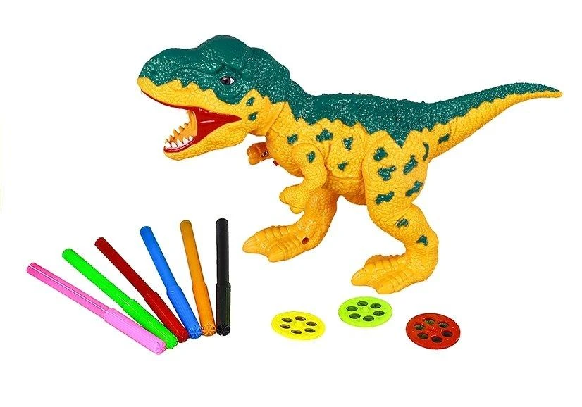 Piešimo projektorius Lean Toys Dinozauras