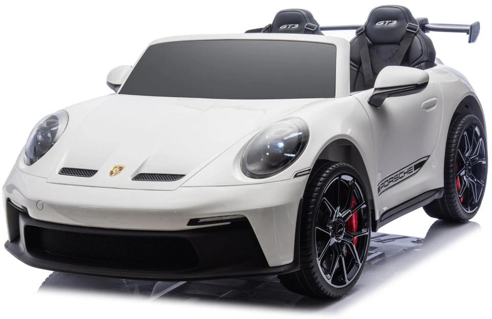 Lean Cars Vaikiškas elektromobilis Porsche GT3, baltas