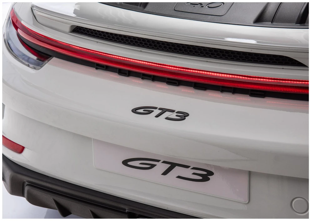 Lean Cars Vaikiškas elektromobilis Porsche GT3, baltas