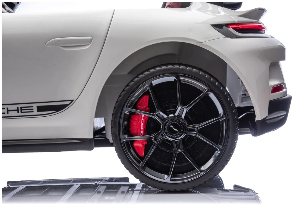 Lean Cars Vaikiškas elektromobilis Porsche GT3, baltas