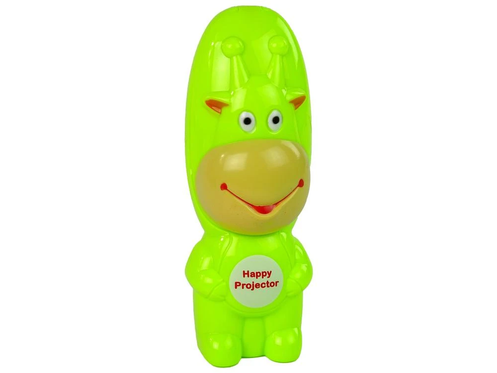 Lean Toys Žalias piešimo projektorius su flomasteriais