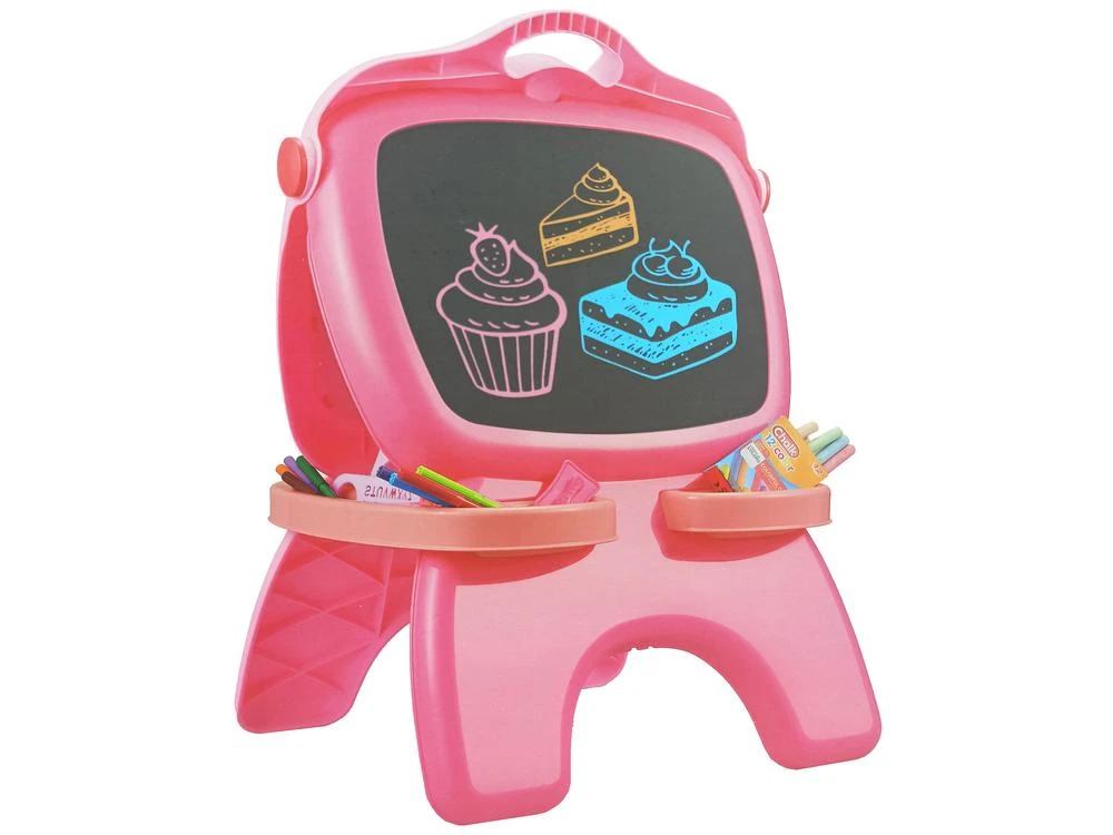 Lean Toys Dvipusė piešimo lenta 2 in 1