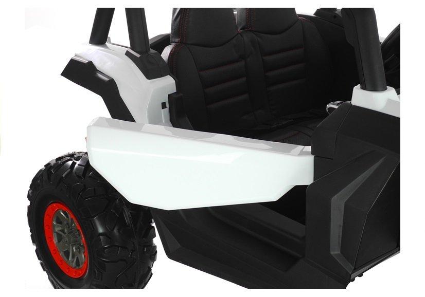 Lean Cars Elektrinis visureigis vaikams Jeep XMX, baltas
