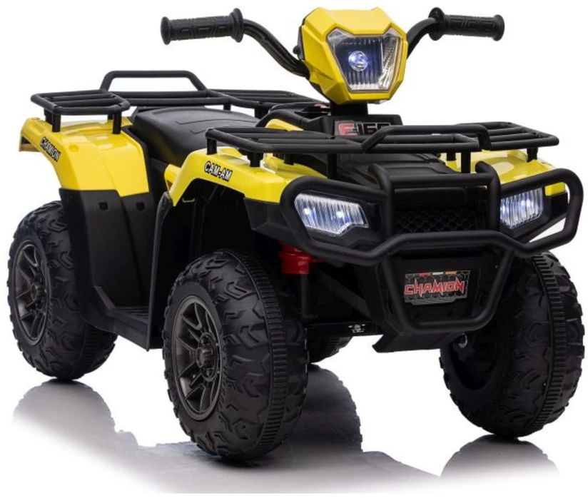 Lean Cars Elektrinis keturratis JC915 geltonos spalvos