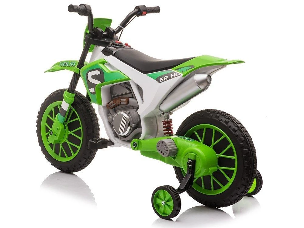 Lean Cars Elektrinis motociklas vaikams XMX616, žalias