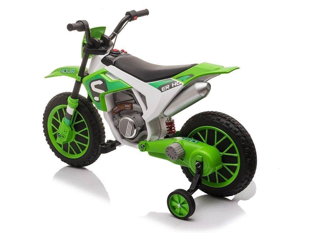 Lean Cars Elektrinis motociklas vaikams XMX616, žalias