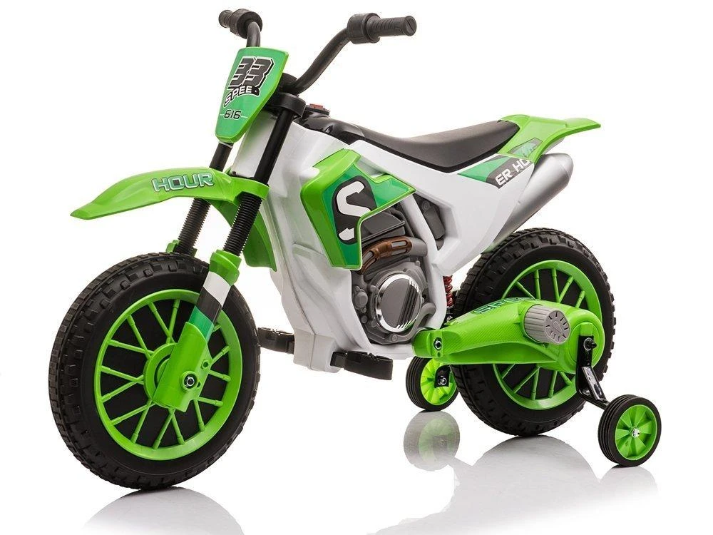 Lean Cars Elektrinis motociklas vaikams XMX616, žalias