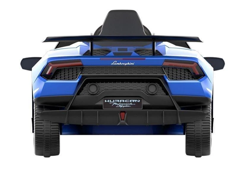Lean Cars Vienvietis elektromobilis vaikams Lamborghini Huracan, mėlynas