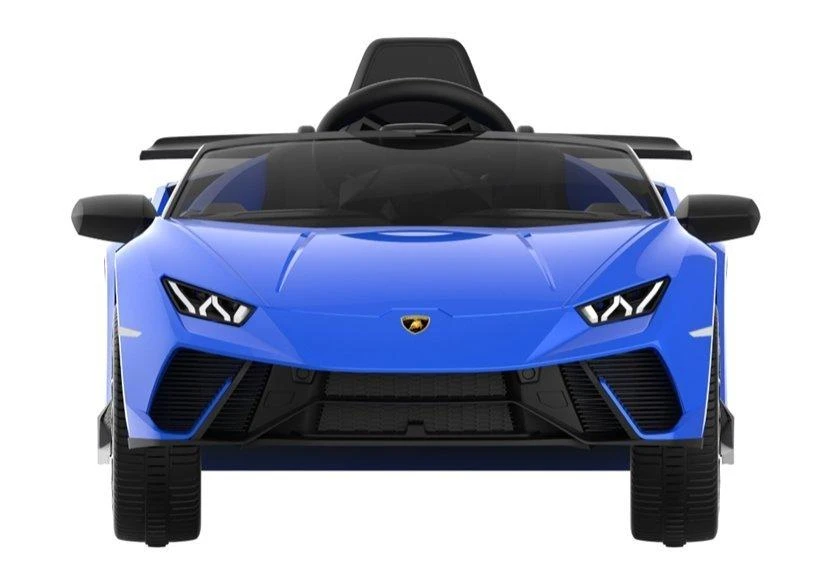 Lean Cars Vienvietis elektromobilis vaikams Lamborghini Huracan, mėlynas