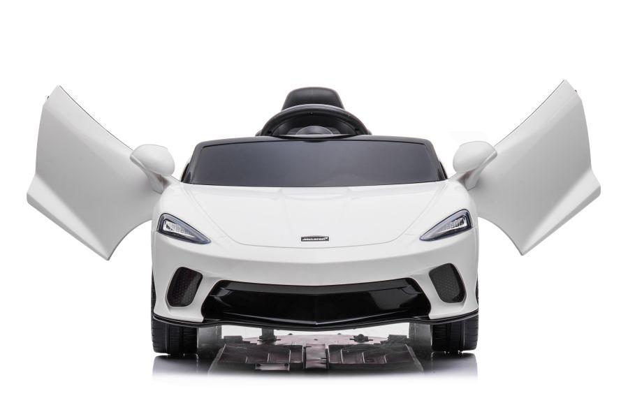 Lean Cars Vienvietis elektromobilis vaikams McLaren GT 12V, baltas
