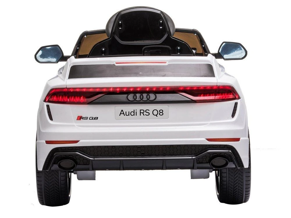 Lean Cars Elektromobilis Audi RSQ8 baltas