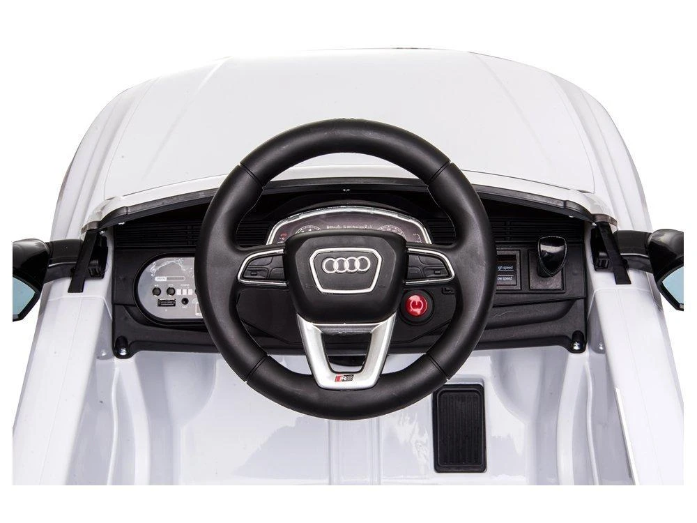Lean Cars Elektromobilis Audi RSQ8 baltas