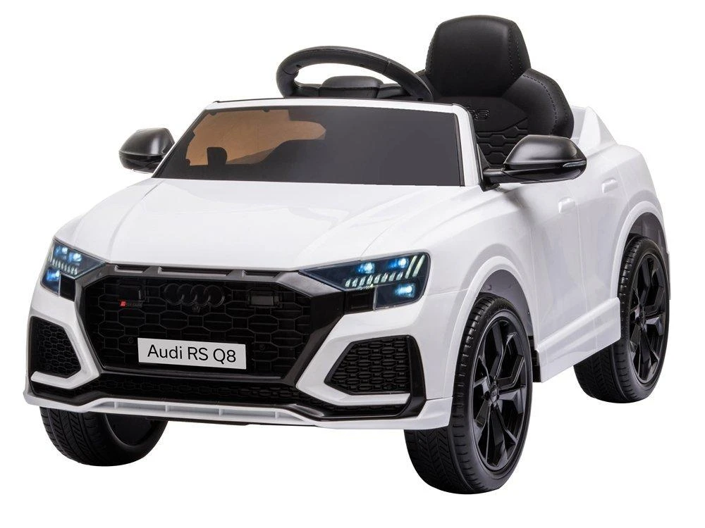 Lean Cars Elektromobilis Audi RSQ8 baltas