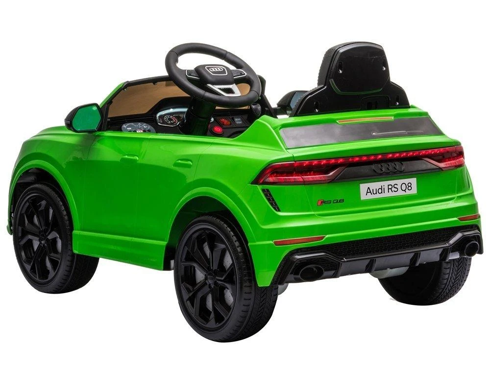 Lean Cars Elektrinis visureigis Audi RS Q8, žalias