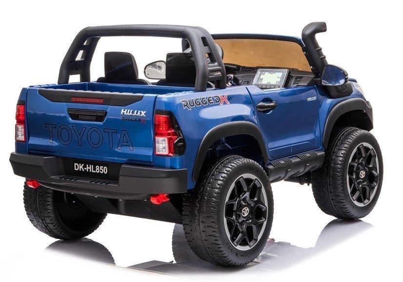 Lean Cars Akumuliatorinis automobilis vaikams Toyota Hilux | spalva: mėlyna