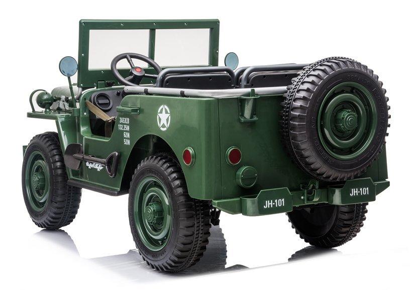 Lean Cars Elektromobilis vaikams Jeep JH101, žalias