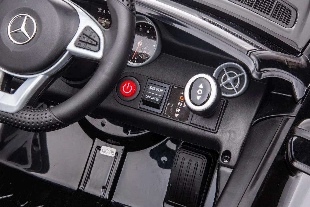 Lean Cars Dvivietis elektromobilis vaikams Mercedes SLC 300, mėynas