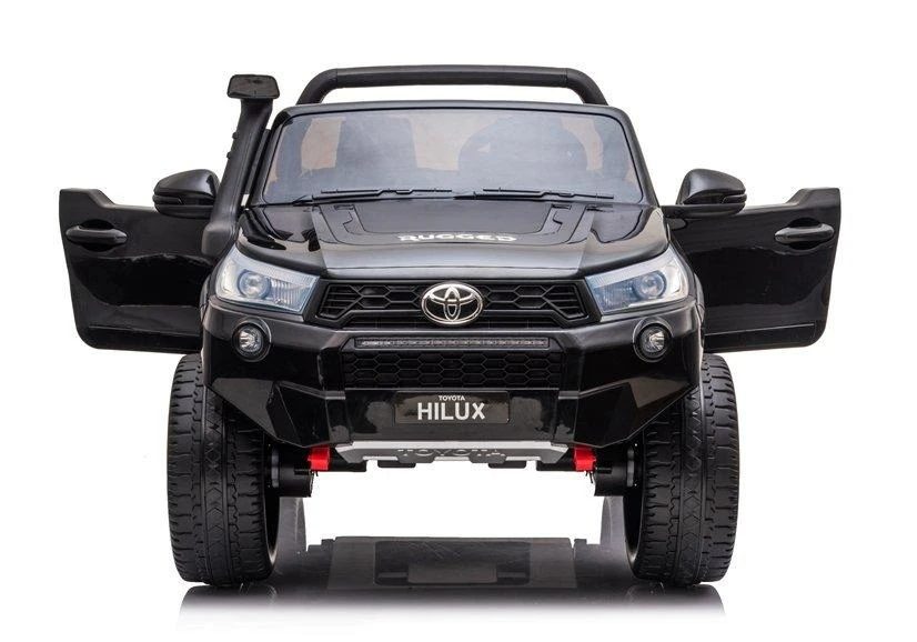 Lean Cars Elektromobilis vaikams Toyota Hilux, juodas lakuotas