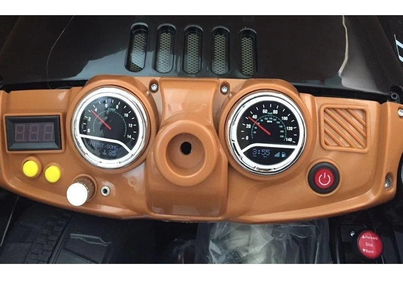 Lean Cars Elektromobilis vaikams Jeep JJ245, juodas