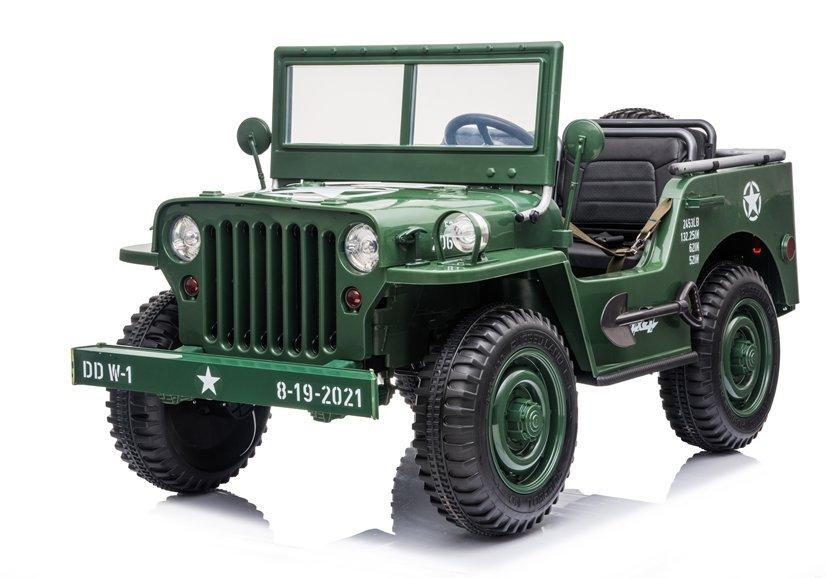 Lean Cars Elektromobilis vaikams Jeep JH101, žalias
