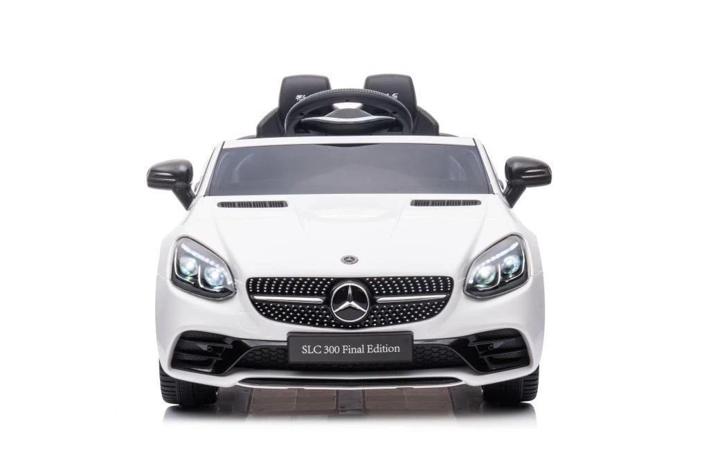 Lean Cars Dvivietis elektromobilis vaikams Mercedes SLC 300, baltas