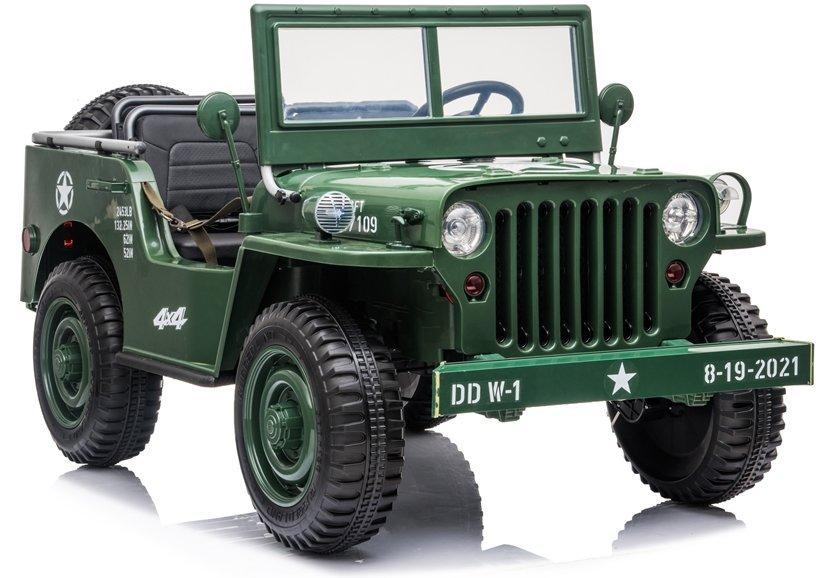 Lean Cars Elektromobilis vaikams Jeep JH101, žalias