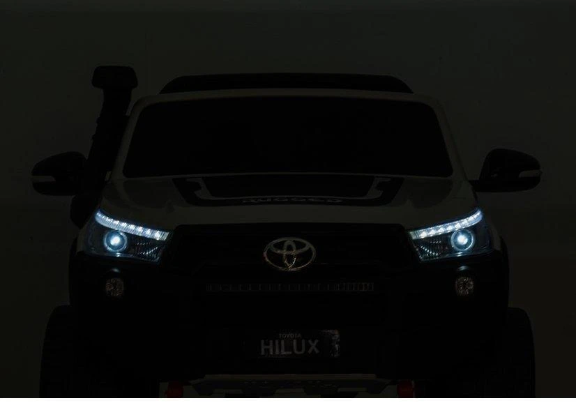 Lean Cars Elektromobilis vaikams Toyota Hilux, juodas lakuotas
