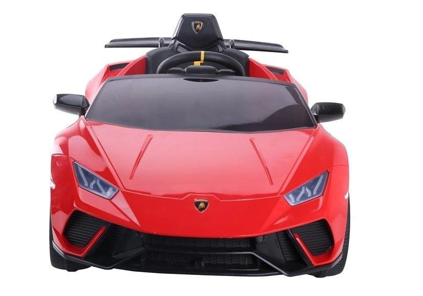 Lean Cars Vienvietis elektromobilis vaikams Lamborghini Huracan, raudonas