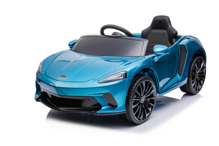 Lean Cars Vienvietis elektromobilis vaikams McLaren GT 12V, mėlynas blizgus